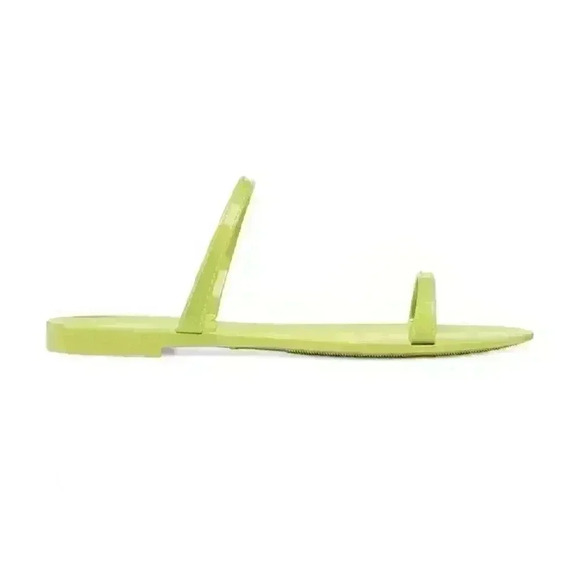 NWT Stuart Weitzman “Sawyer” Rubber Double Strap Slide Sandal - Picture 7 of 16